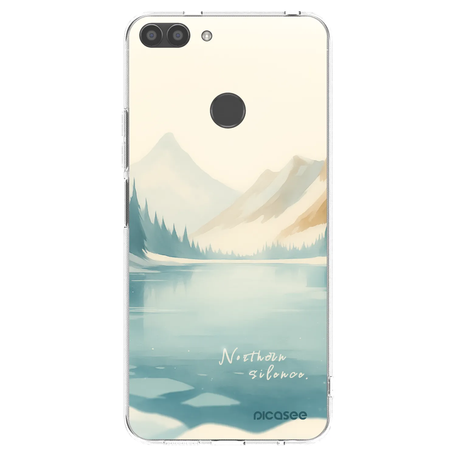 Picasee silikonska prozirna maskica za Huawei P Smart - NOTHERN SILENCE