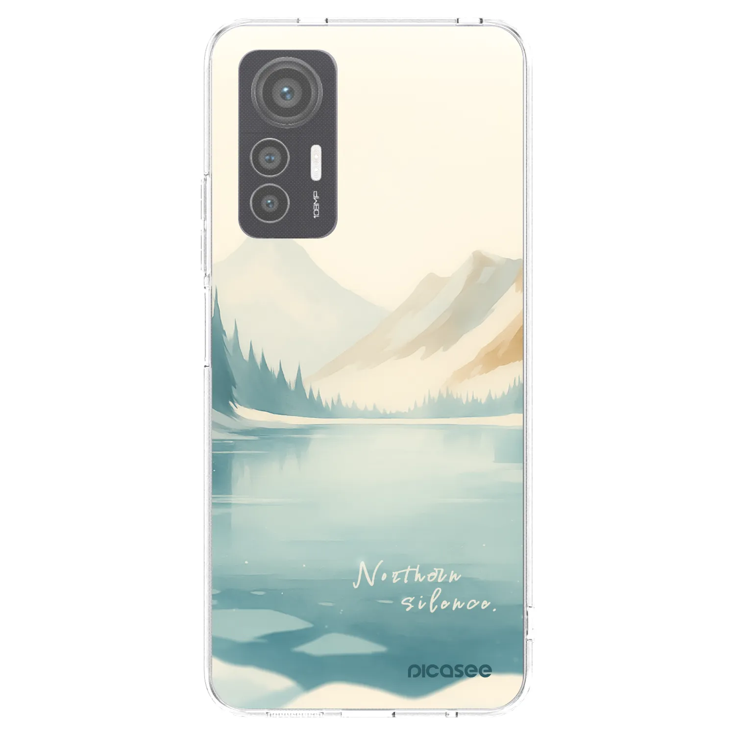 Picasee silikonska prozirna maskica za Xiaomi 12 Lite - NOTHERN SILENCE