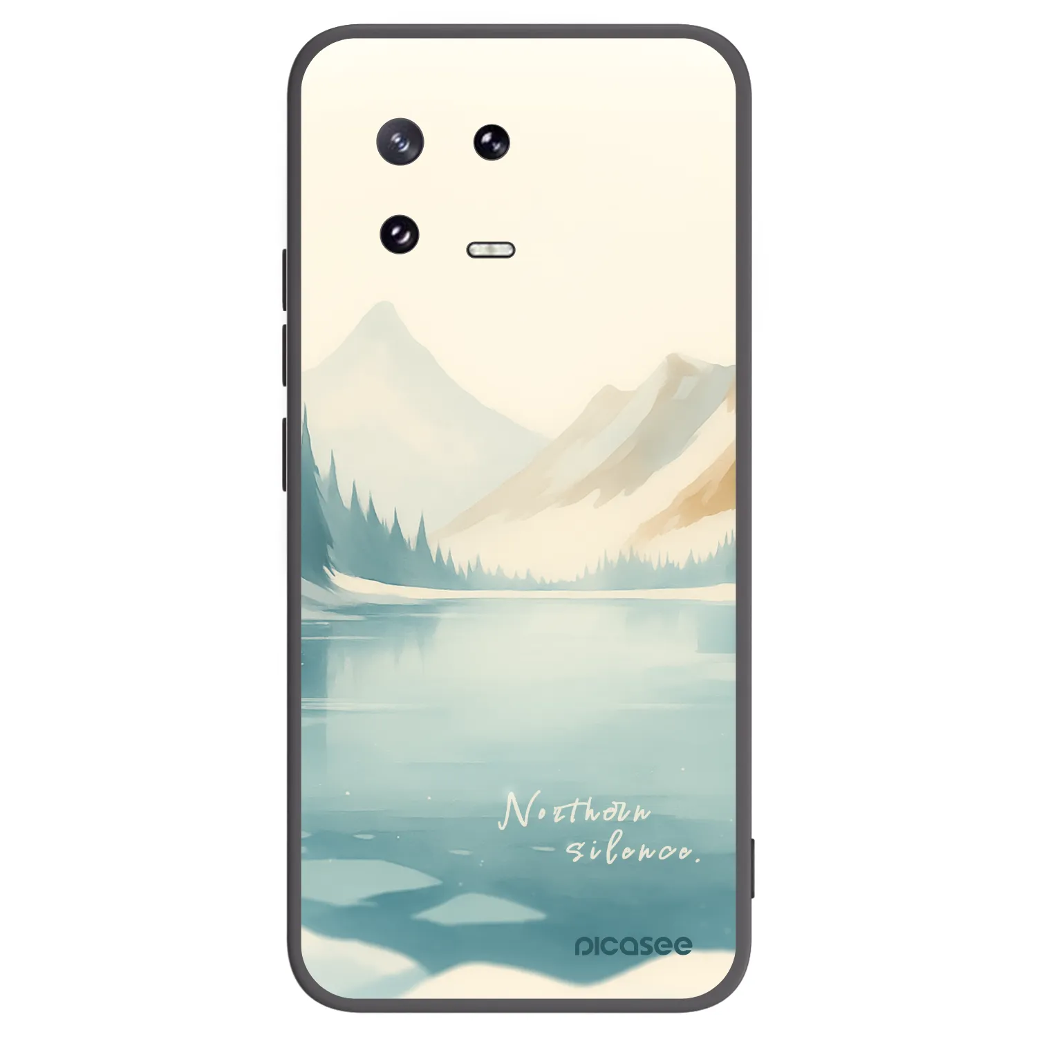Picasee crna silikonska maskica za Xiaomi 13 Pro - NOTHERN SILENCE