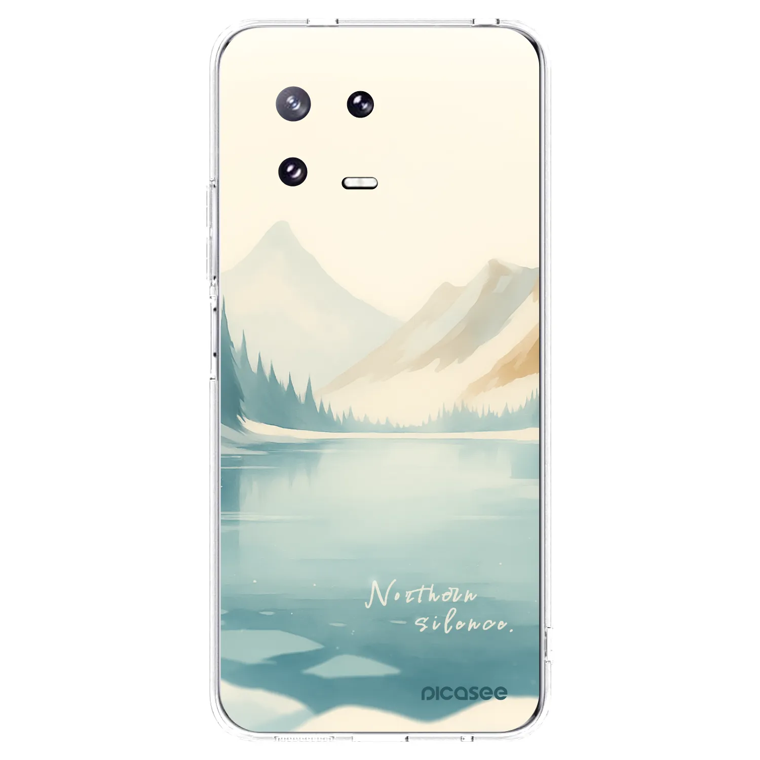 Picasee silikonska prozirna maskica za Xiaomi 13 Pro - NOTHERN SILENCE
