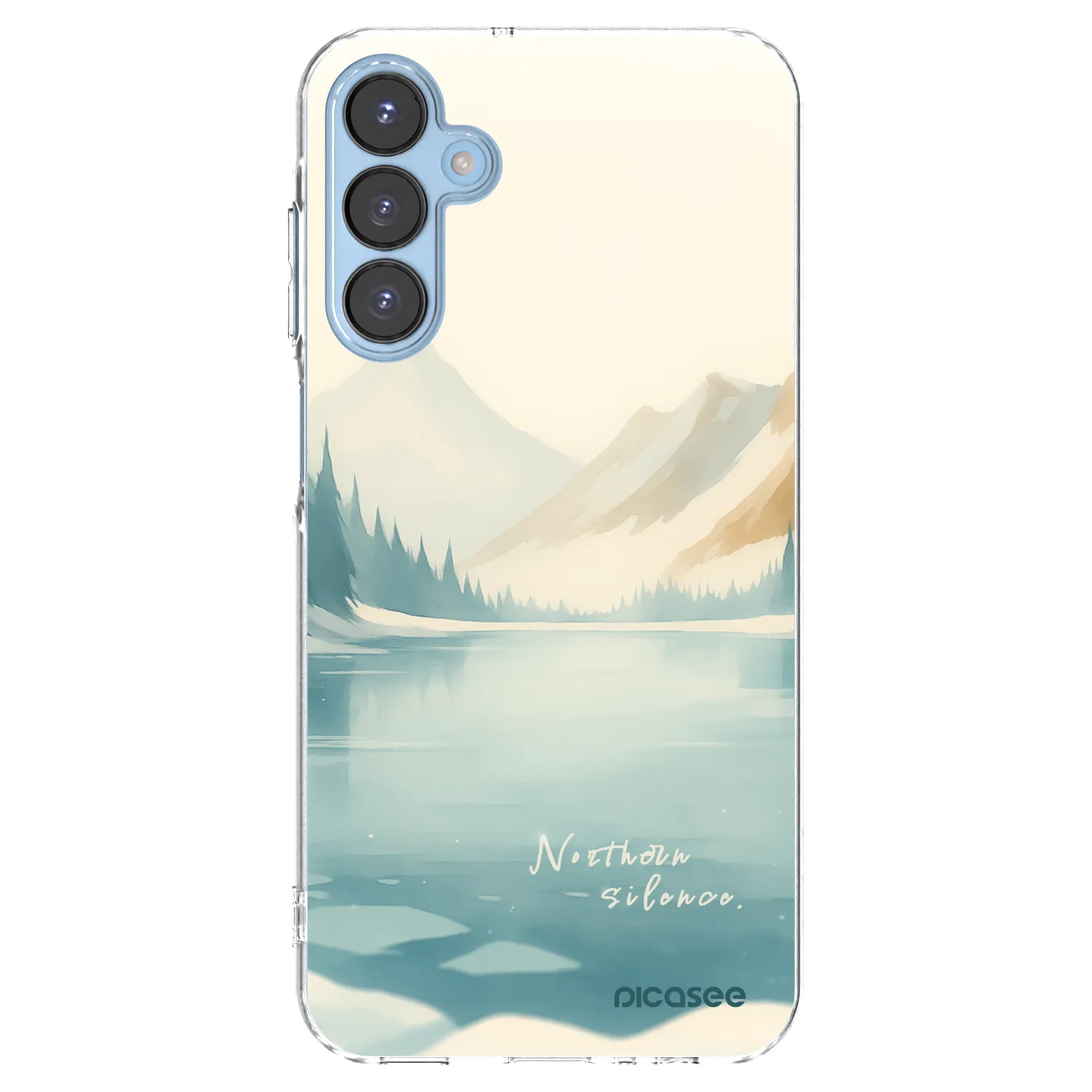 Picasee silikonska prozirna maskica za Samsung Galaxy A15 A156B 5G - NOTHERN SILENCE