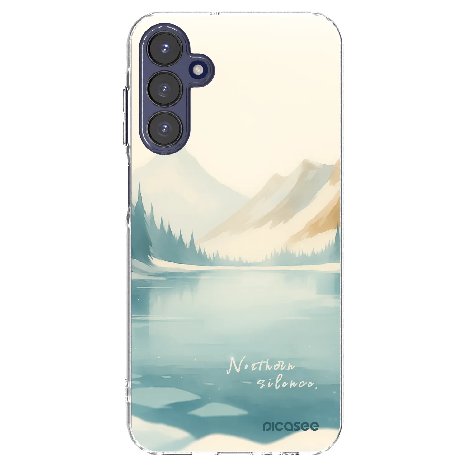 Picasee silikonska prozirna maskica za Samsung Galaxy A15 A155F 4G - NOTHERN SILENCE