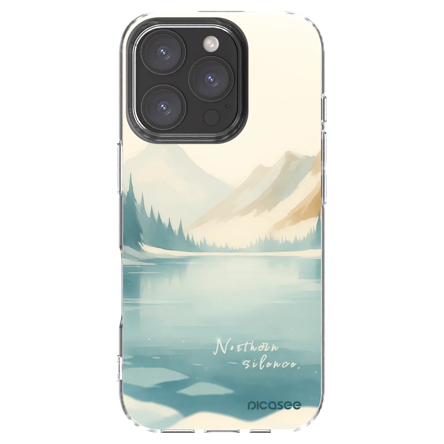 Picasee silikonska prozirna maskica za Apple iPhone 16 Pro - NOTHERN SILENCE