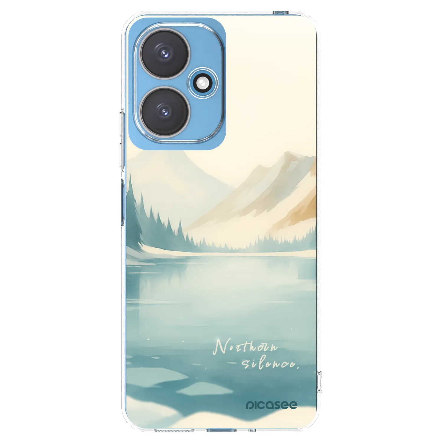 Picasee silikonska prozirna maskica za Xiaomi Redmi 13C 5G - NOTHERN SILENCE