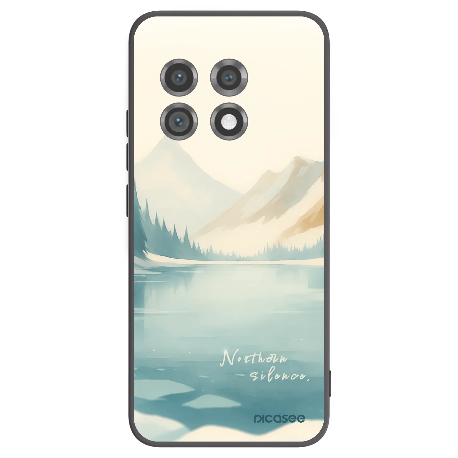 Picasee crna silikonska maskica za OnePlus 11 5G - NOTHERN SILENCE