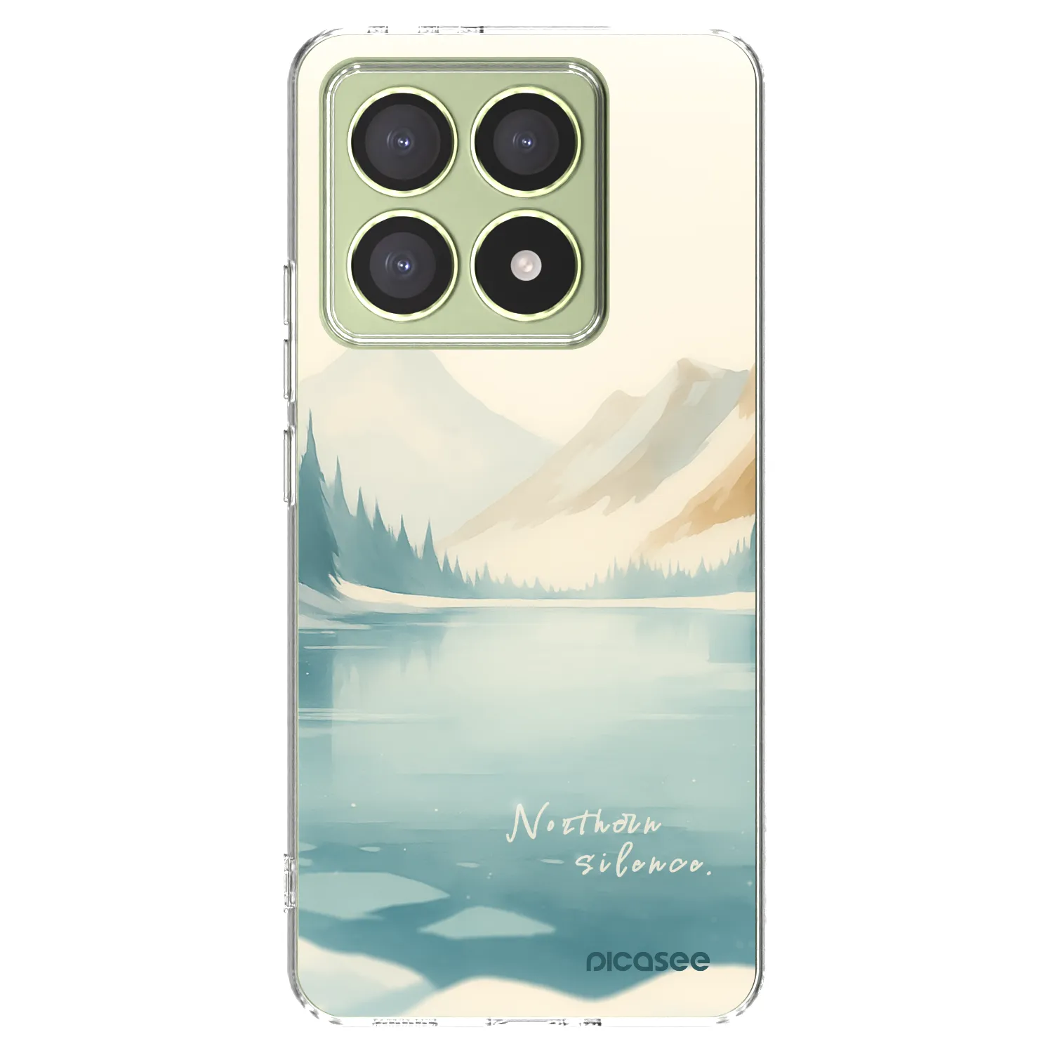 Picasee silikonska prozirna maskica za Xiaomi 14T - NOTHERN SILENCE