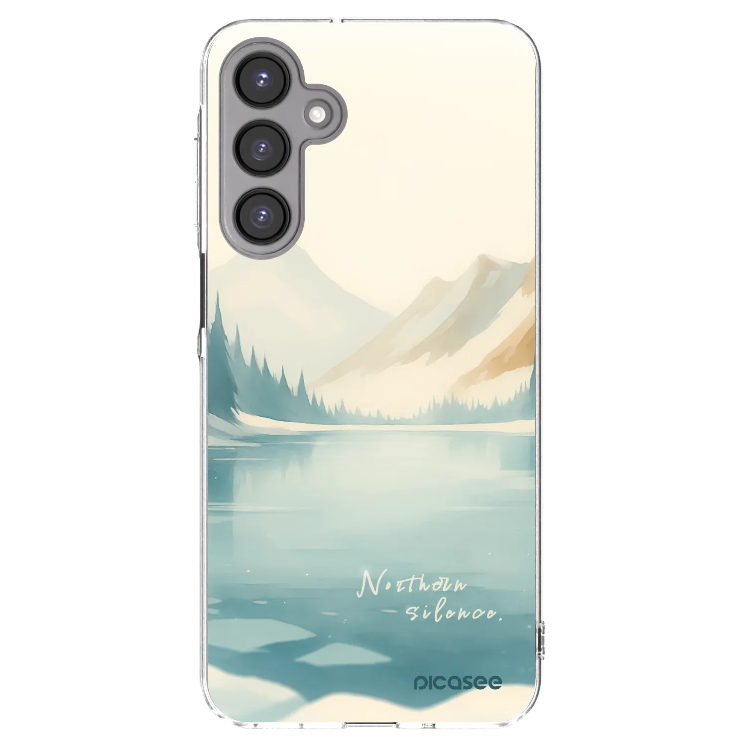 Picasee silikonska prozirna maskica za Samsung Galaxy A16 5G - NOTHERN SILENCE