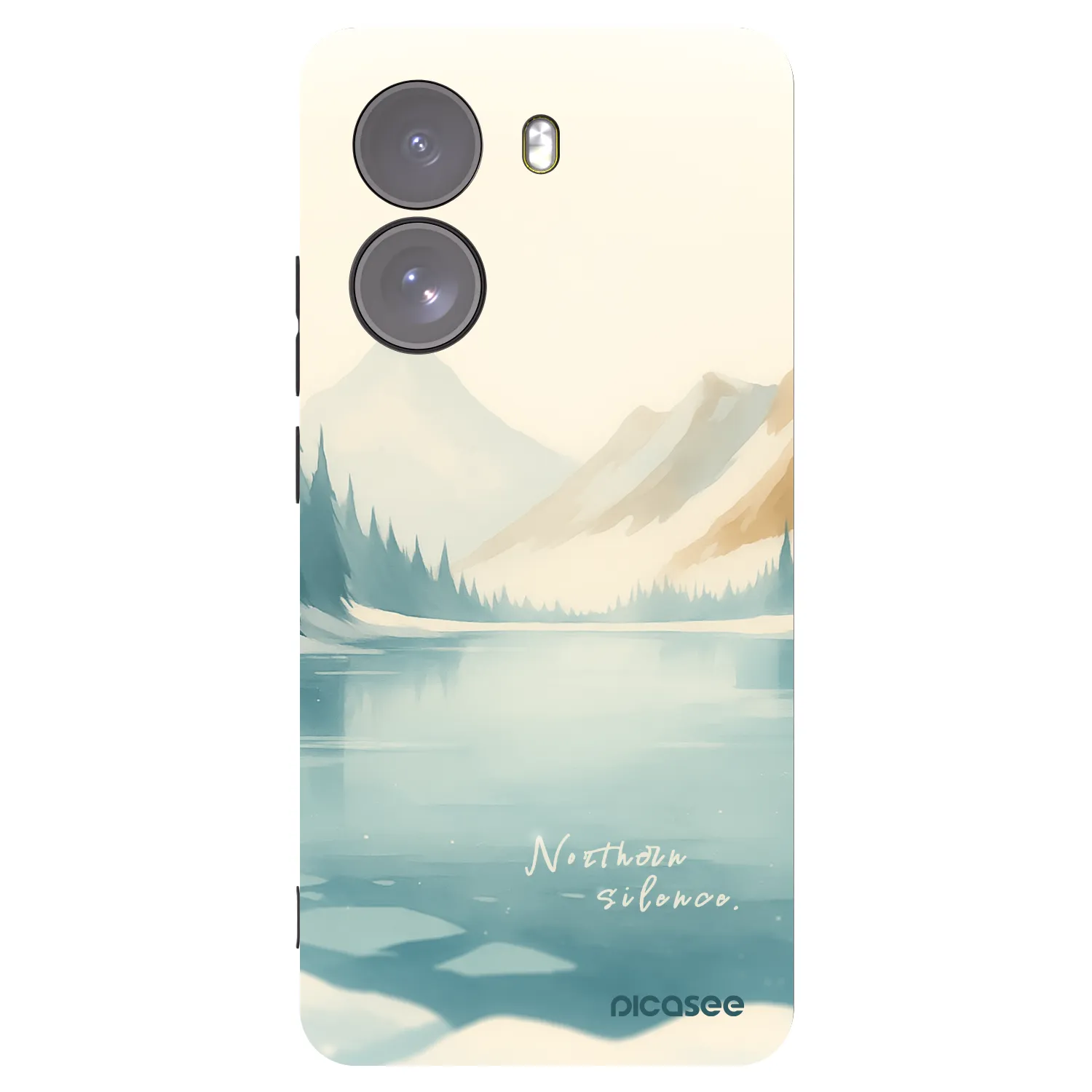 Picasee crna silikonska maskica za Xiaomi Poco X7 - NOTHERN SILENCE