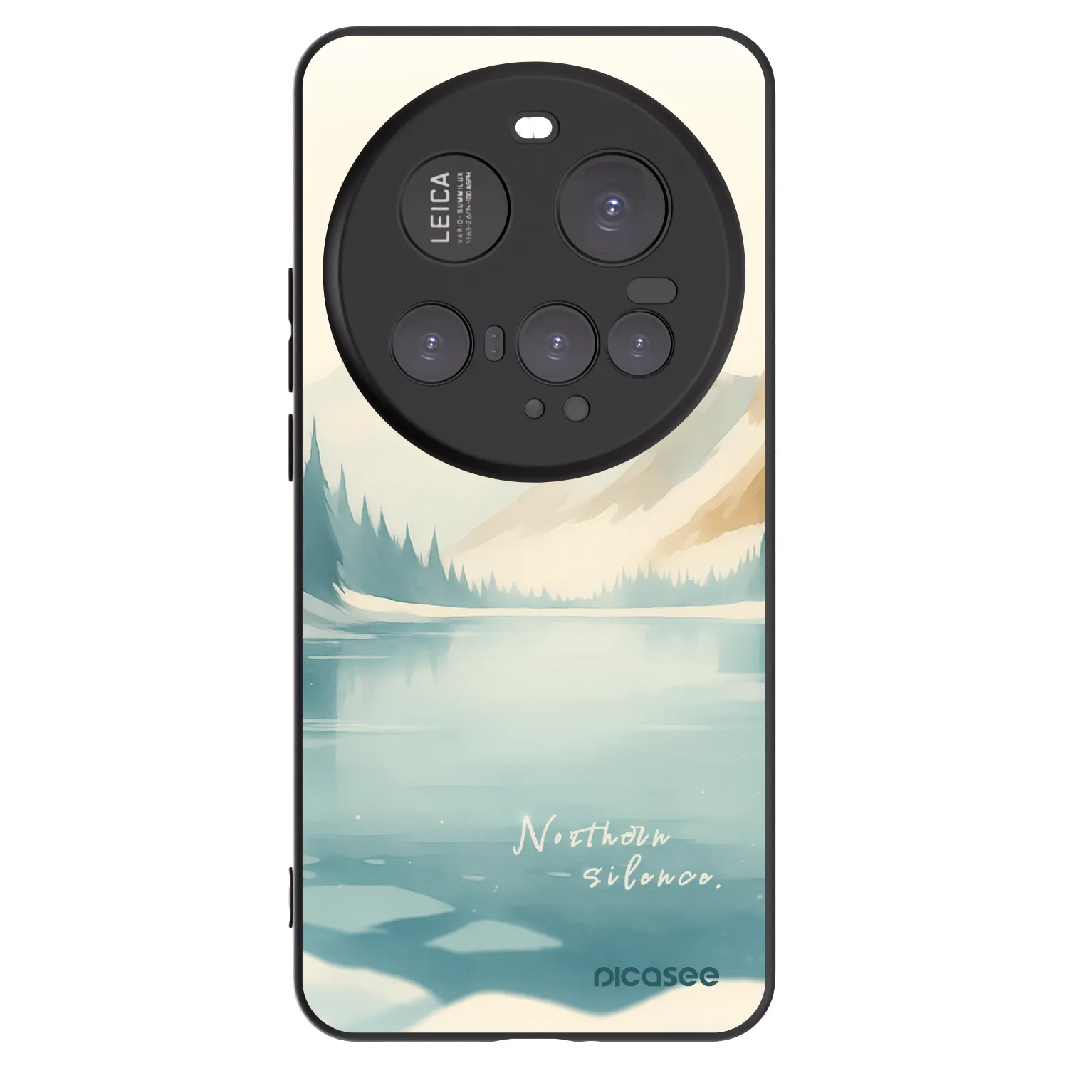 Picasee crna silikonska maskica za Xiaomi 15 Ultra - NOTHERN SILENCE