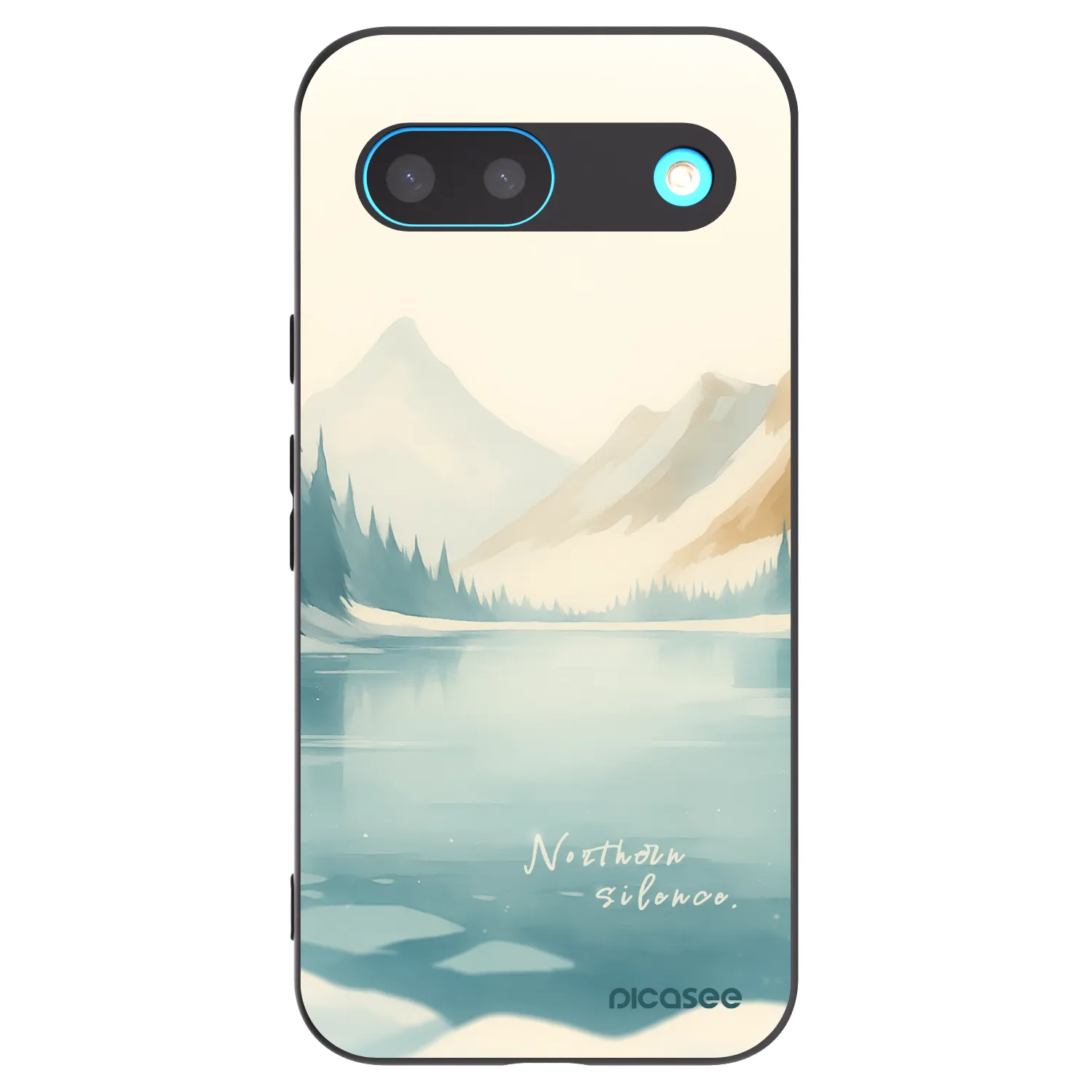 Picasee crna silikonska maskica za Google Pixel 8 - NOTHERN SILENCE