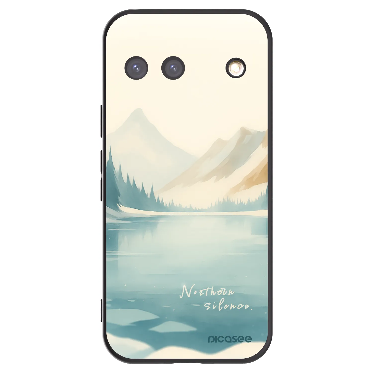 Picasee crna silikonska maskica za Google Pixel 9 - NOTHERN SILENCE