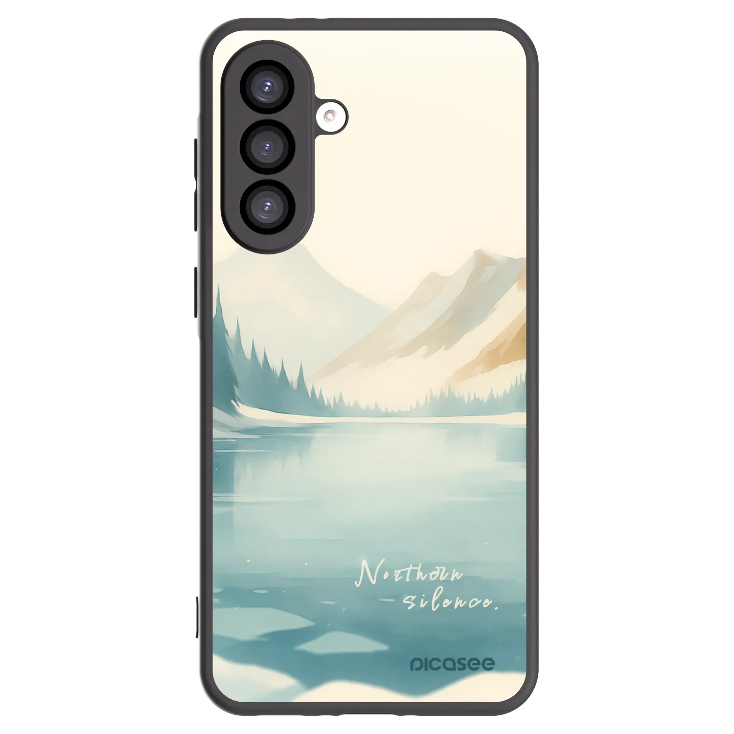 Picasee crna silikonska maskica za Samsung Galaxy A26 5G A266B - NOTHERN SILENCE