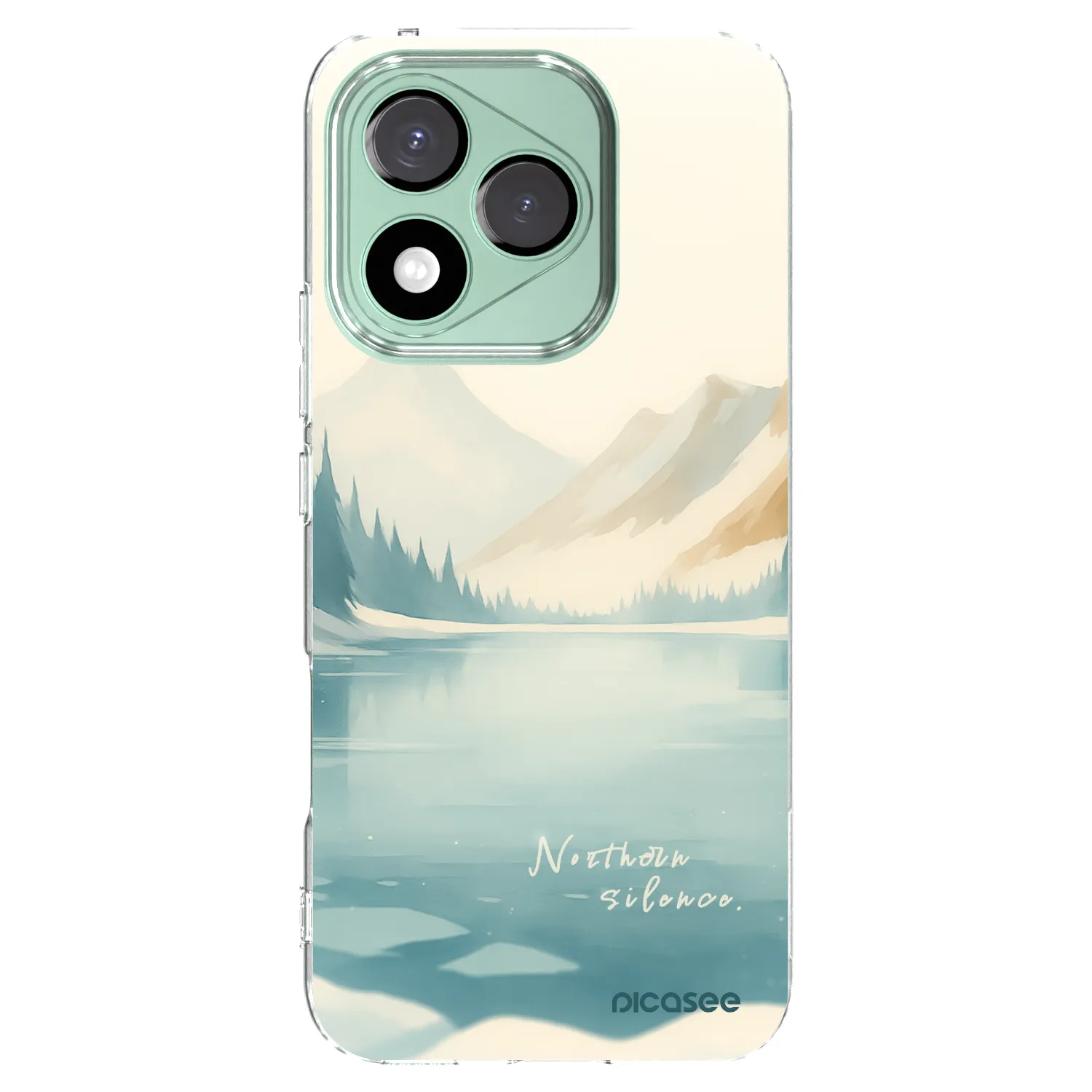 Picasee silikonska prozirna maskica za Honor 400 Lite 5G - NOTHERN SILENCE