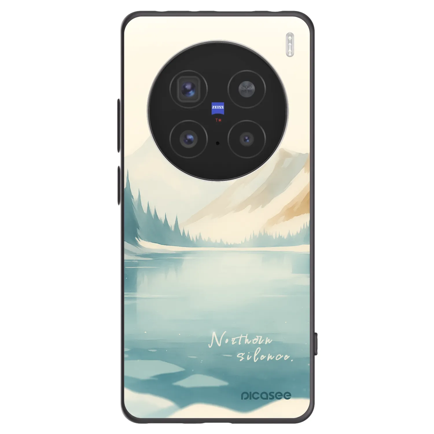 Picasee crna silikonska maskica za Vivo X200 Pro - NOTHERN SILENCE