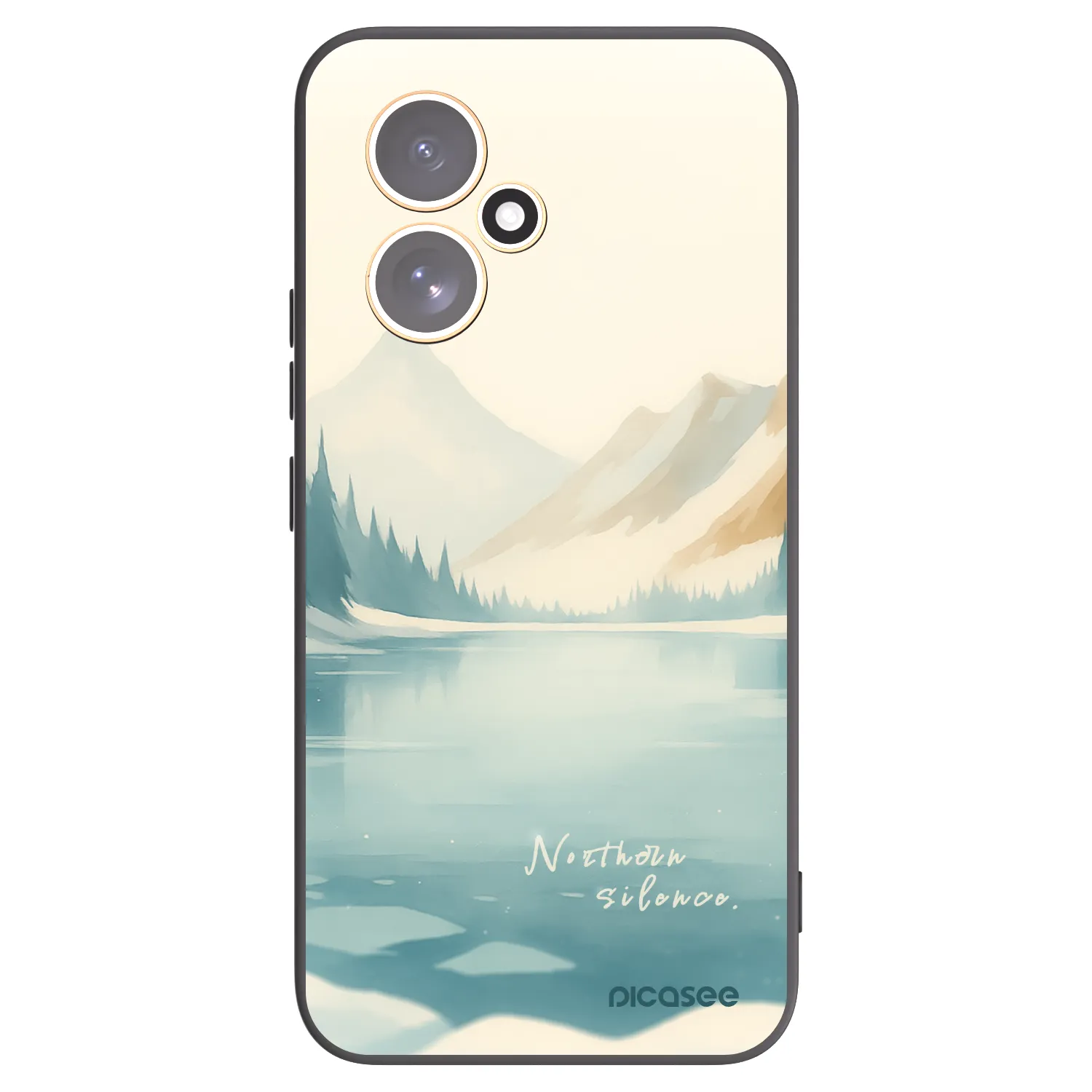 Picasee crna silikonska maskica za Honor 400 5G - NOTHERN SILENCE