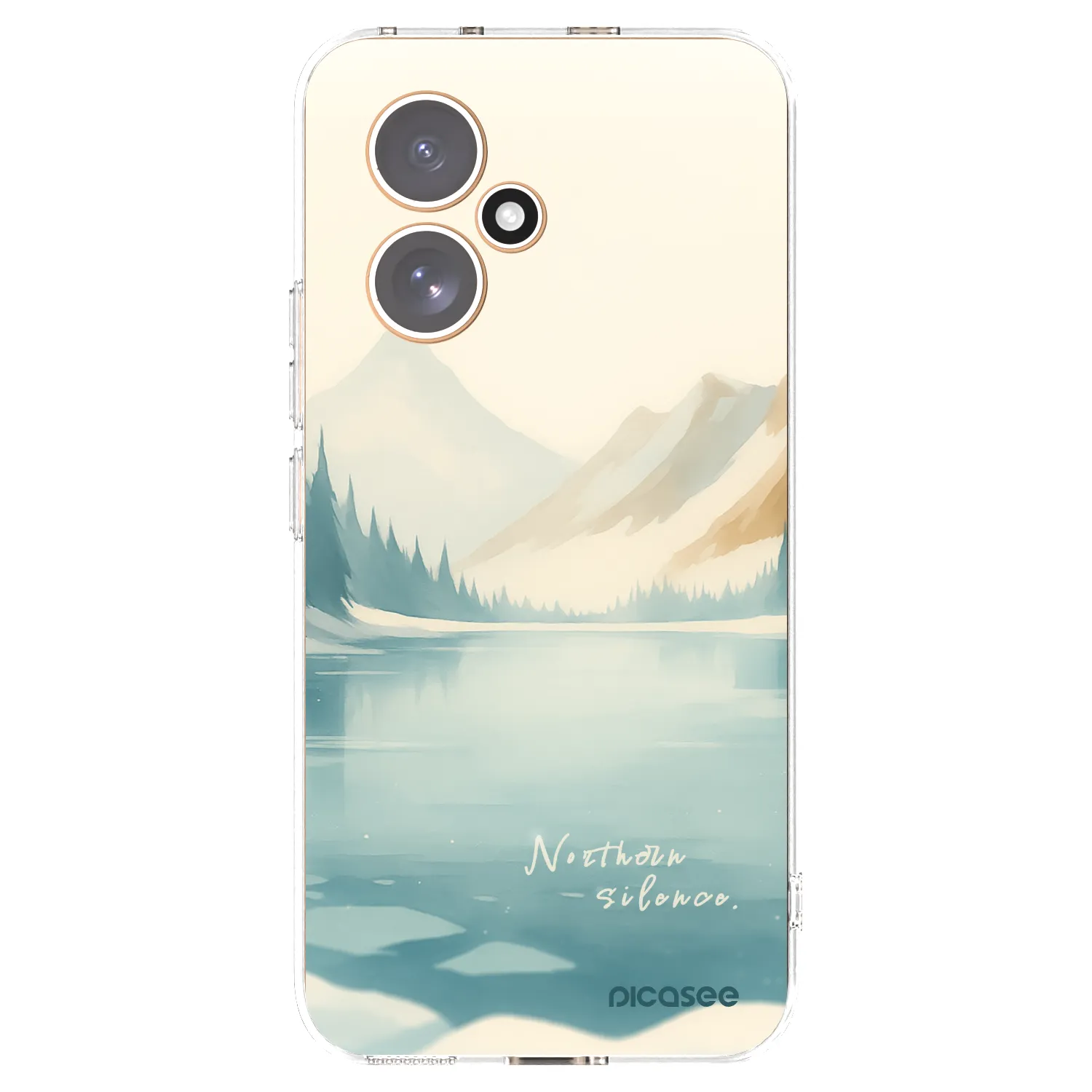 Picasee silikonska prozirna maskica za Honor 400 5G - NOTHERN SILENCE