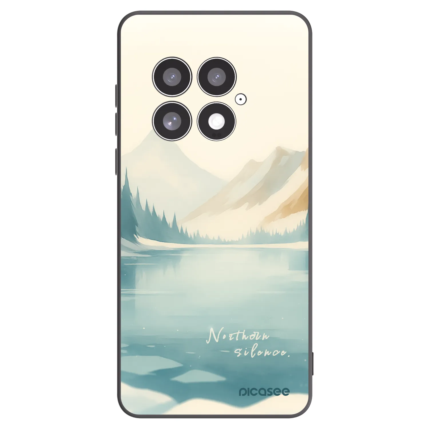Picasee crna silikonska maskica za OnePlus 13 5G - NOTHERN SILENCE