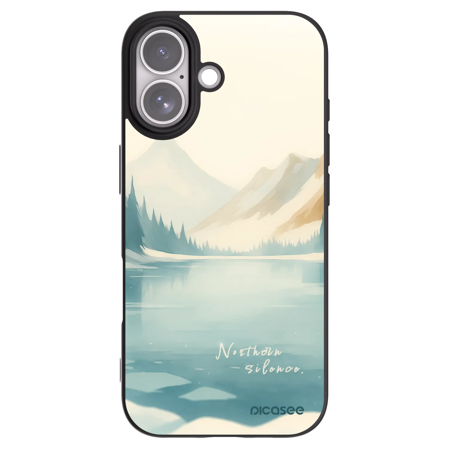 Picasee crna silikonska maskica za Apple iPhone 17 - NOTHERN SILENCE