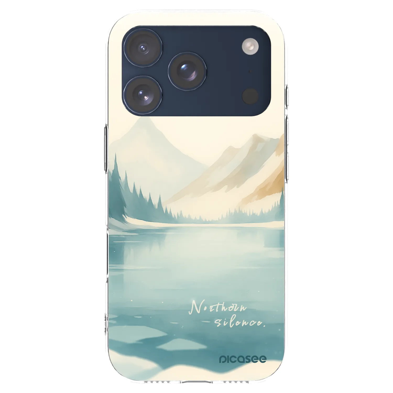 Picasee silikonska prozirna maskica za Apple iPhone 17 Pro - NOTHERN SILENCE