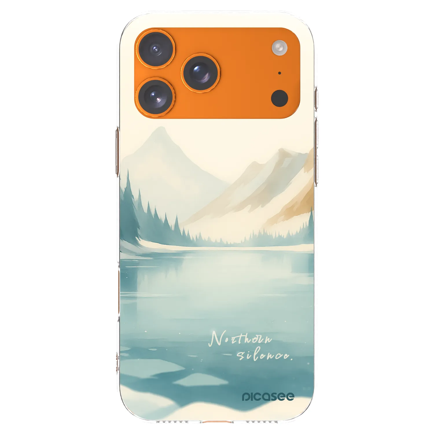 Picasee silikonska prozirna maskica za Apple iPhone 17 Pro Max - NOTHERN SILENCE