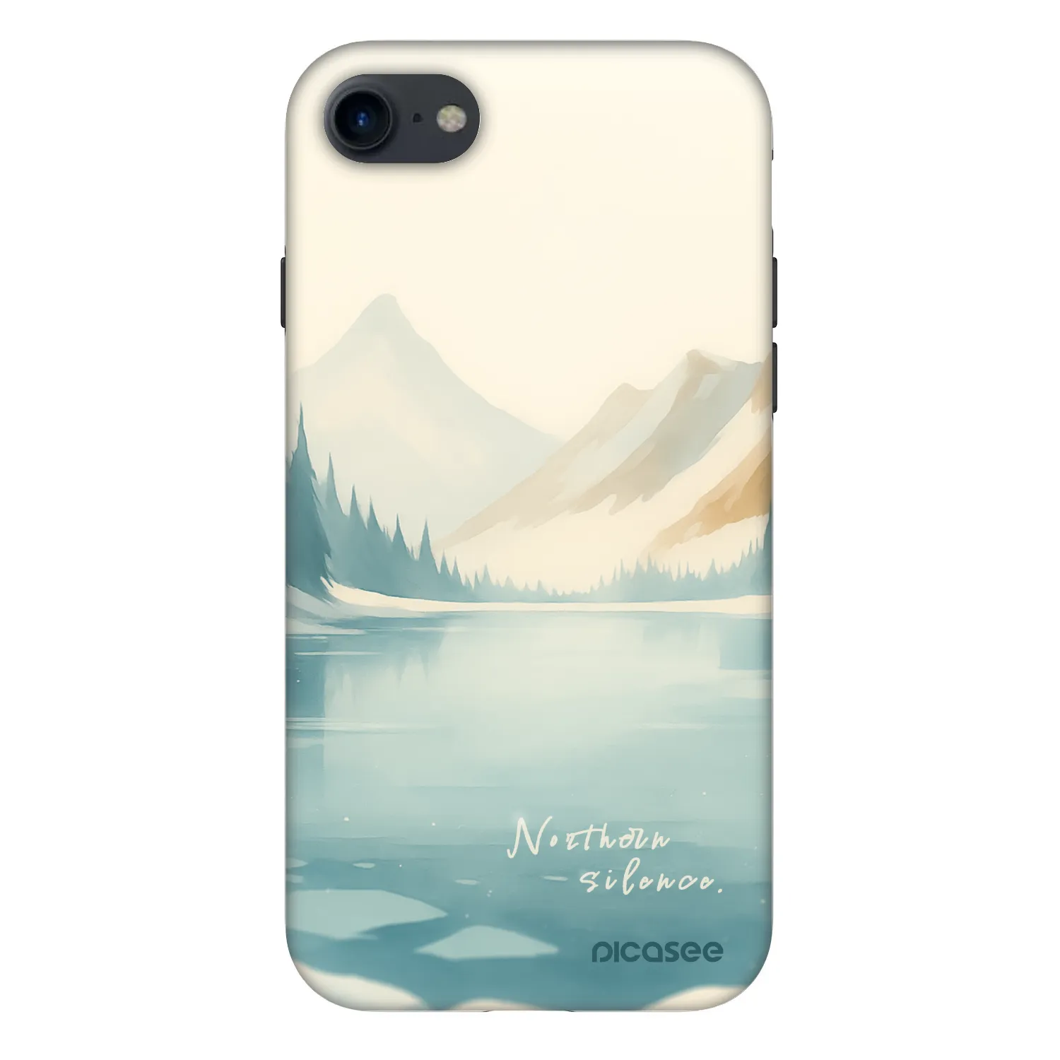 Picasee Fashion Case za Apple iPhone 8 - NOTHERN SILENCE