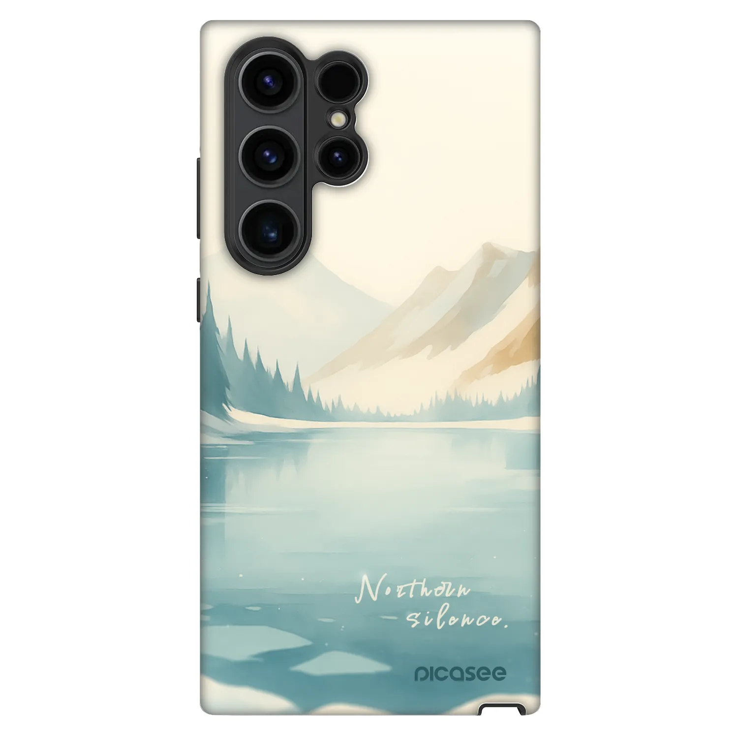 Picasee Fashion Case za Samsung Galaxy S22 Ultra 5G - NOTHERN SILENCE