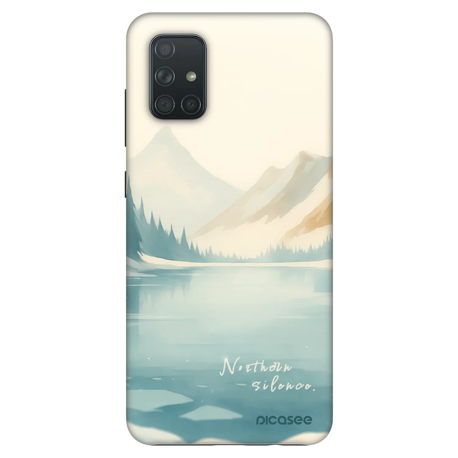 Picasee Fashion Case za Samsung Galaxy A71 A715F - NOTHERN SILENCE