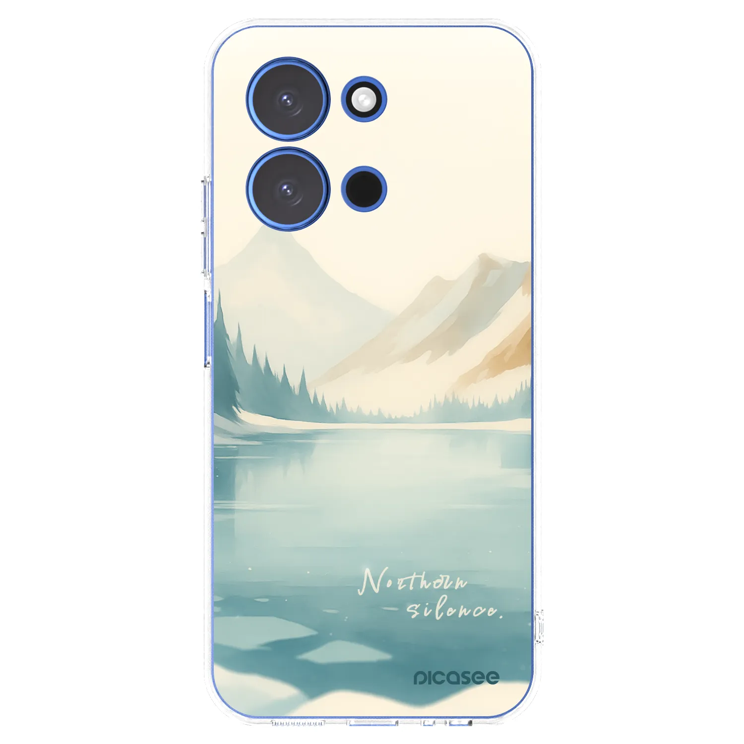 Picasee silikonska prozirna maskica za Xiaomi Redmi 15C 4G - NOTHERN SILENCE
