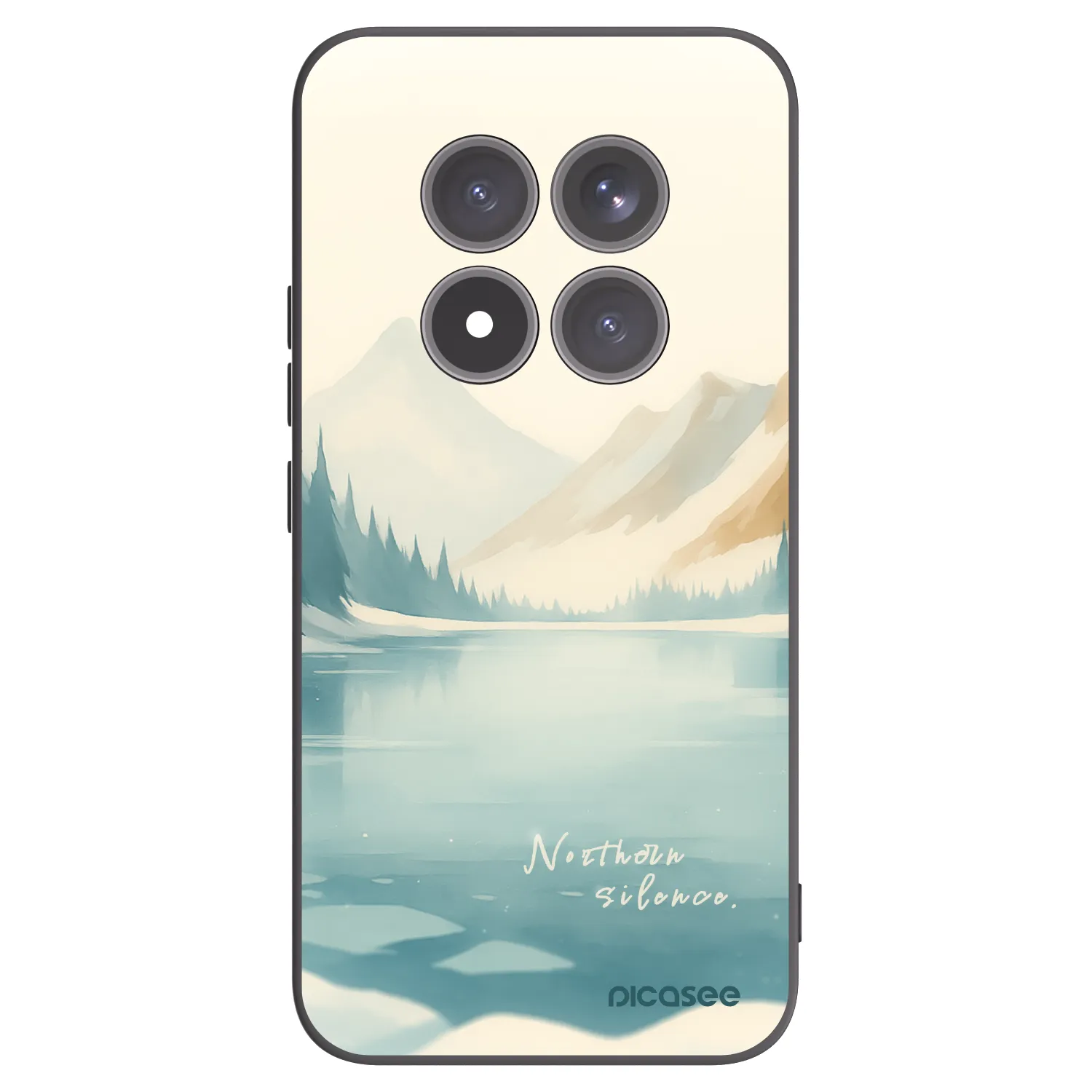 Picasee crna silikonska maskica za Xiaomi Redmi Note 15 Pro+ - NOTHERN SILENCE