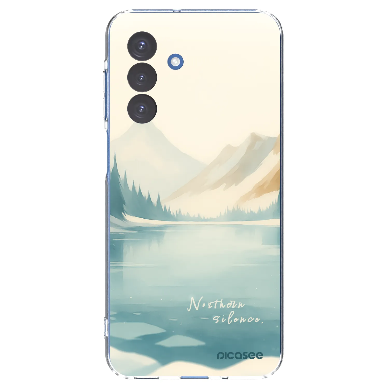 Picasee silikonska prozirna maskica za Samsung Galaxy A17 5G - NOTHERN SILENCE