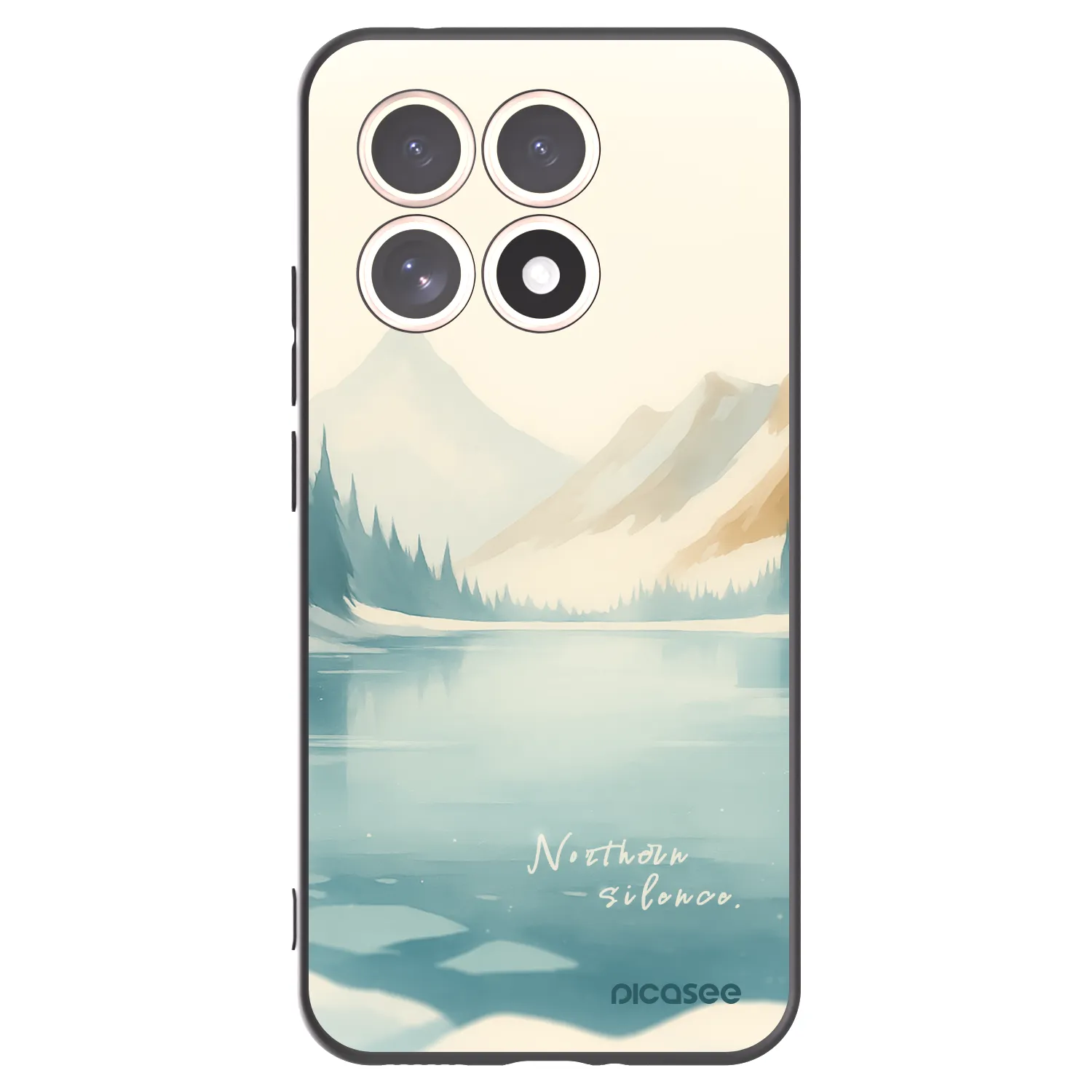 Picasee crna silikonska maskica za Xiaomi 15T - NOTHERN SILENCE