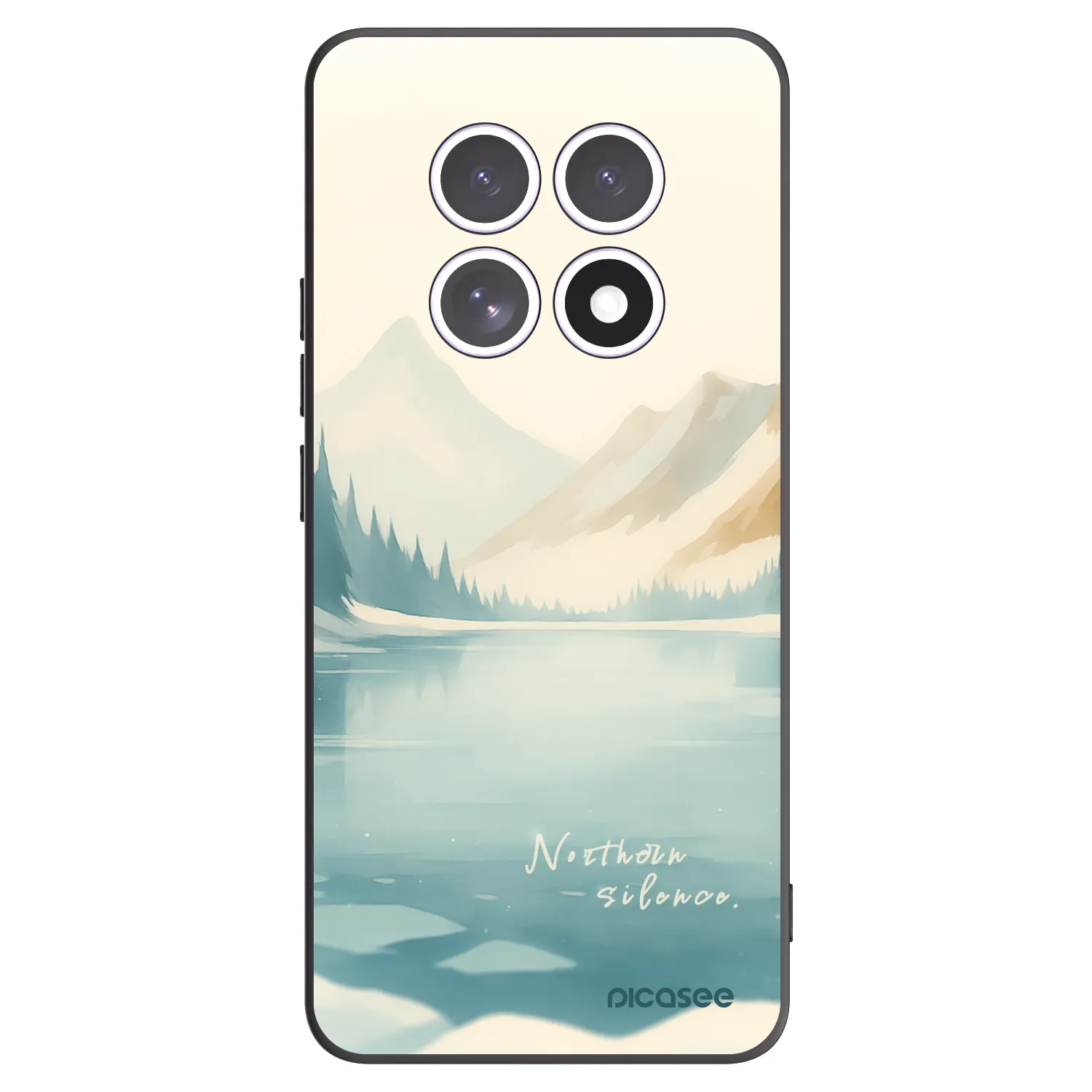 Picasee crna silikonska maskica za Xiaomi Redmi Note 15 - NOTHERN SILENCE