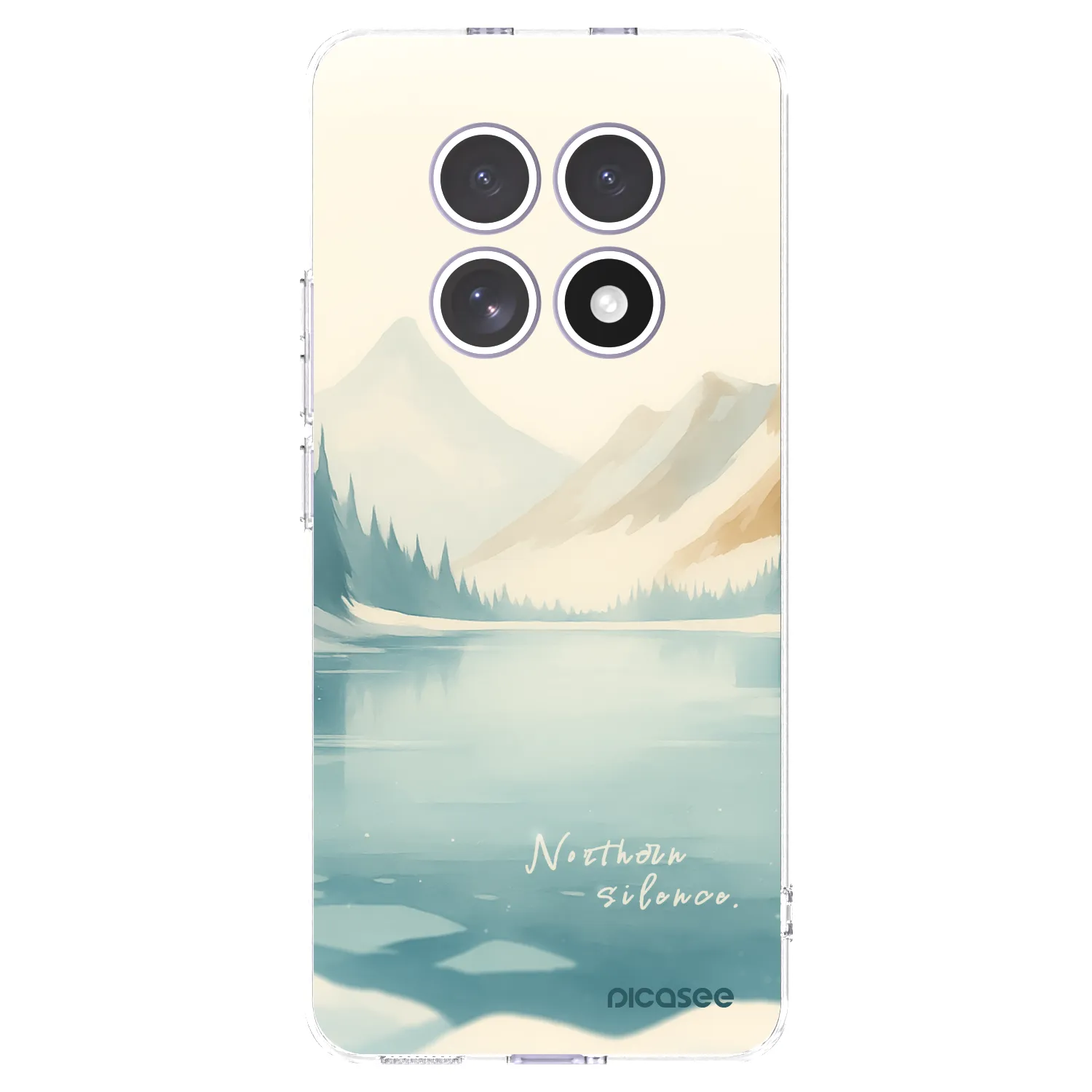Picasee silikonska prozirna maskica za Xiaomi Redmi Note 15 - NOTHERN SILENCE