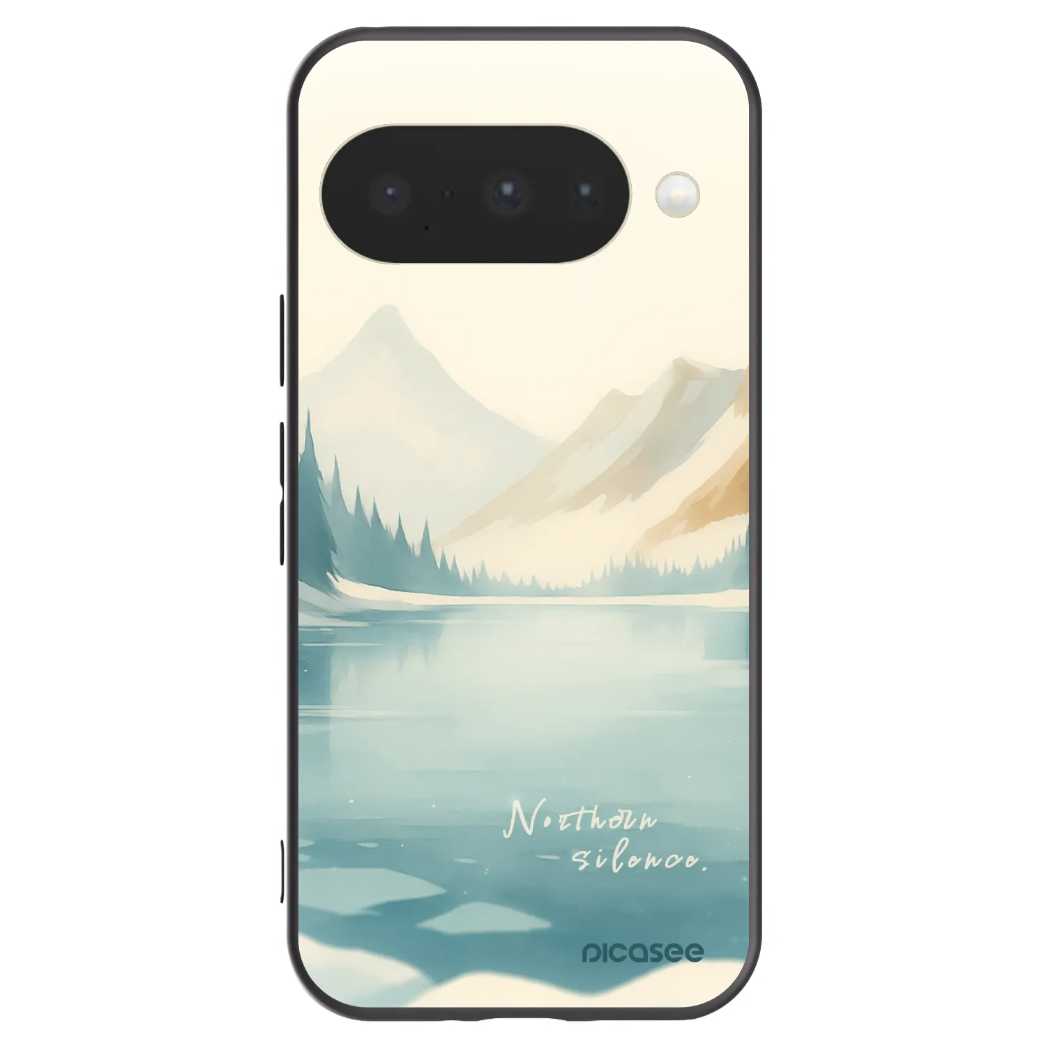 Picasee crna silikonska maskica za Google Pixel 10 - NOTHERN SILENCE