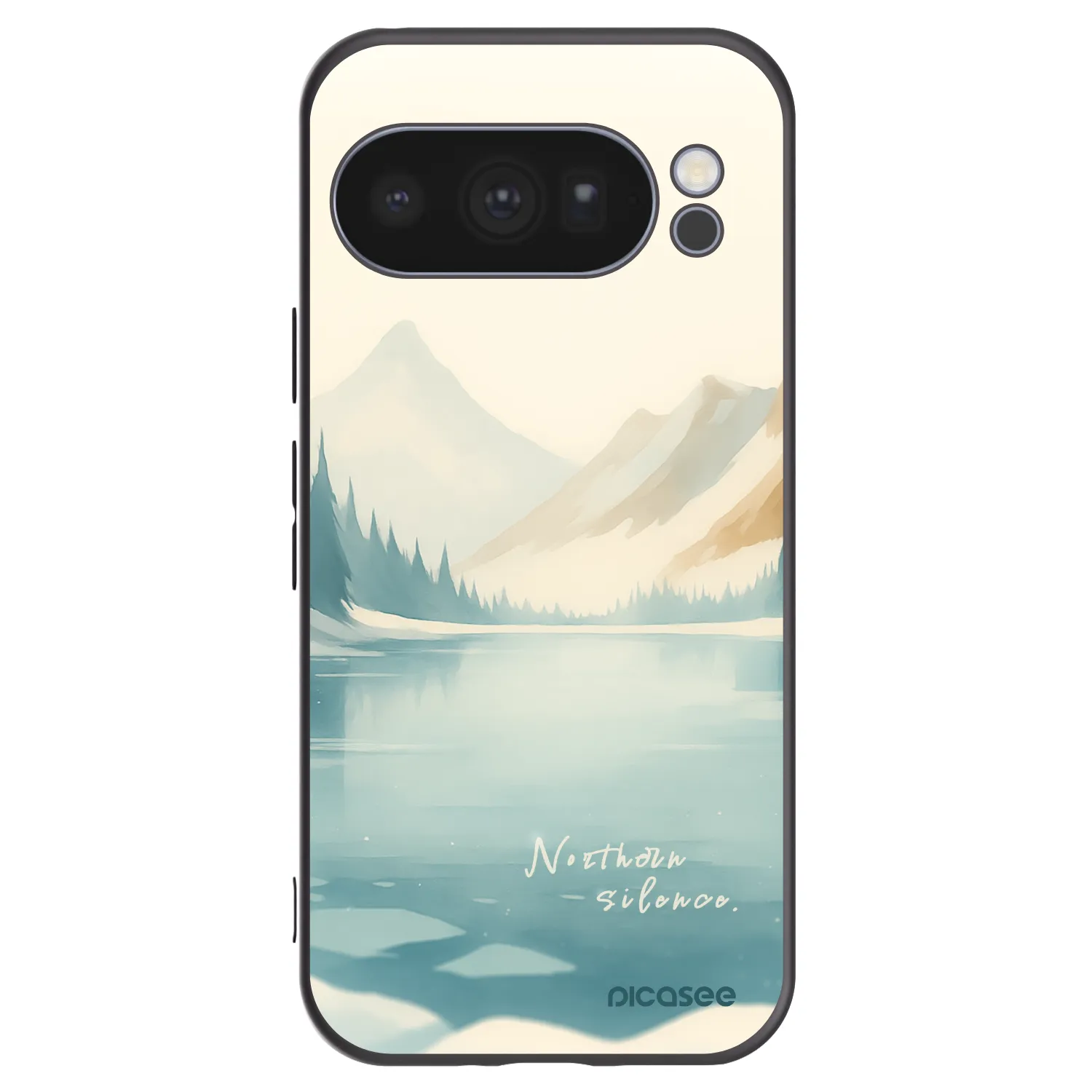Picasee crna silikonska maskica za Google Pixel 10 Pro - NOTHERN SILENCE