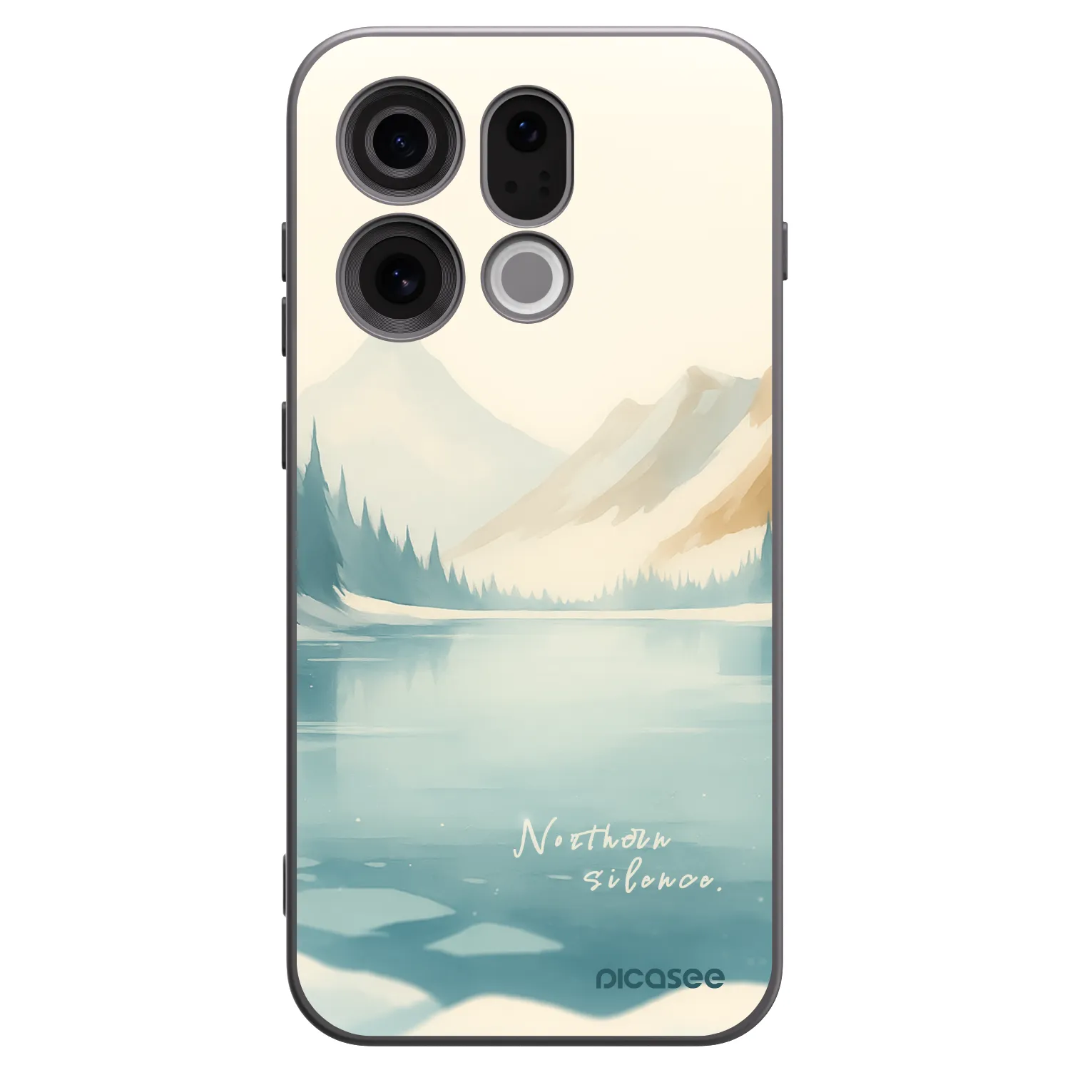 Picasee crna silikonska maskica za OPPO Find X9 - NOTHERN SILENCE