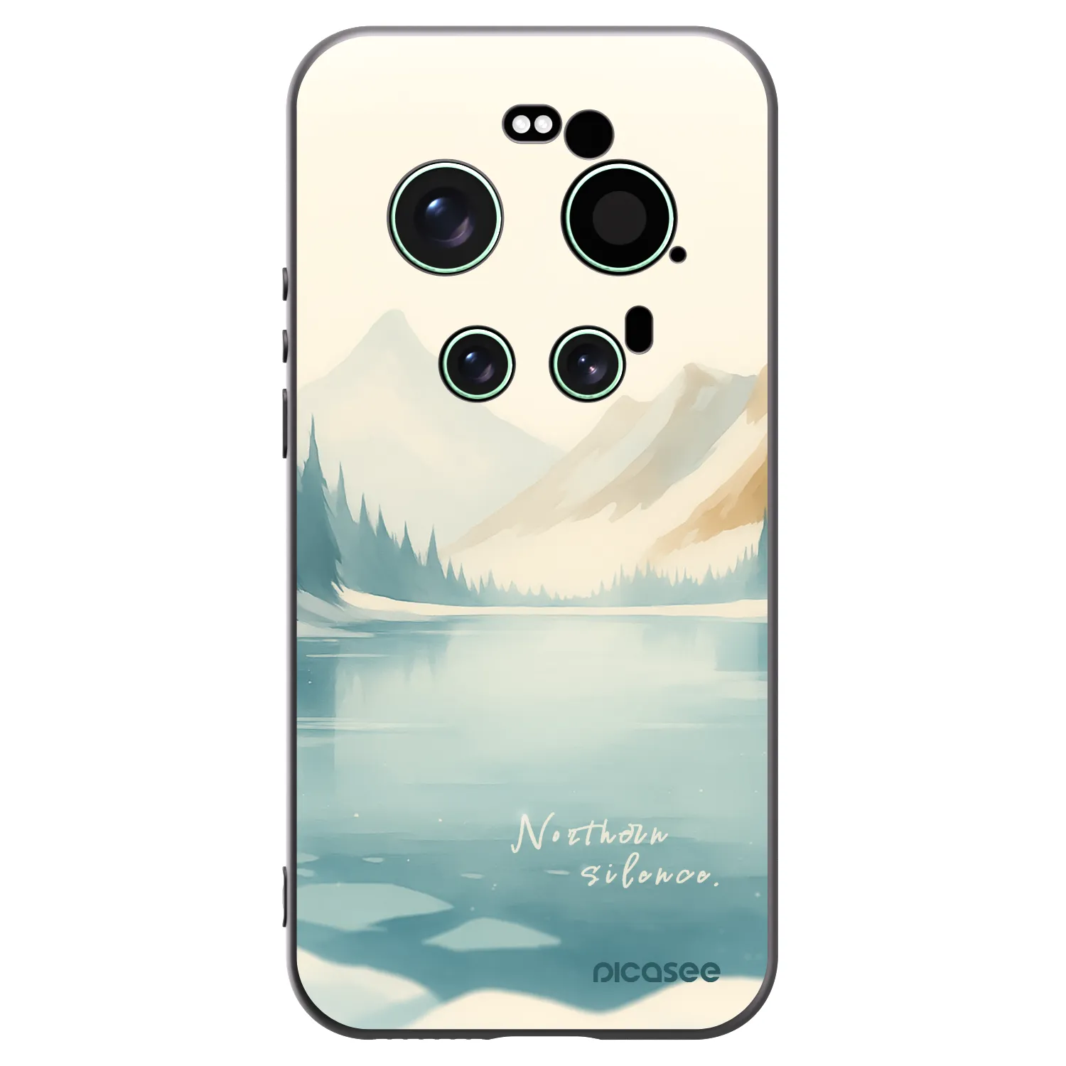 Picasee crna silikonska maskica za Xiaomi 17 Ultra - NOTHERN SILENCE