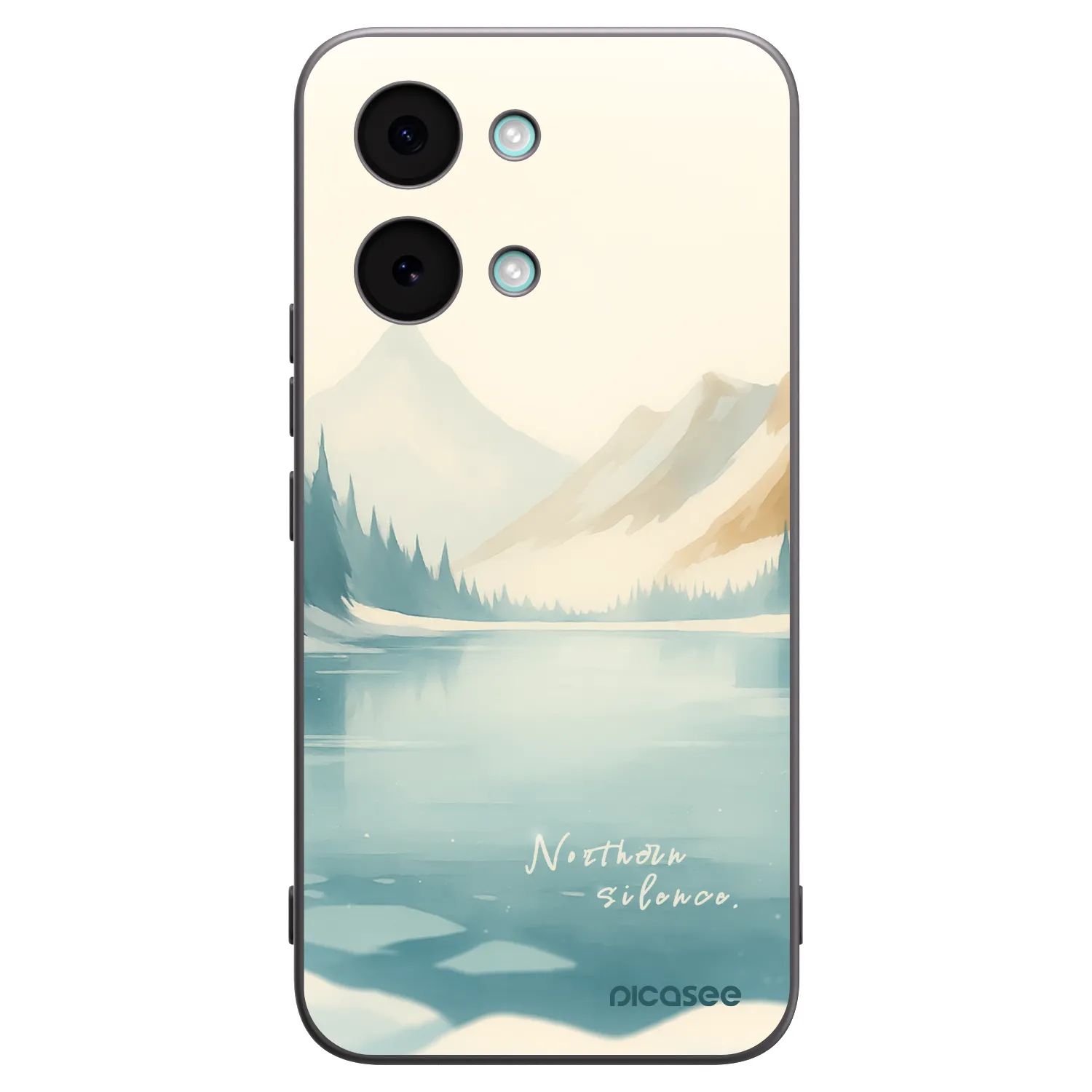 Picasee crna silikonska maskica za Xiaomi Poco X8 Pro Max - NOTHERN SILENCE