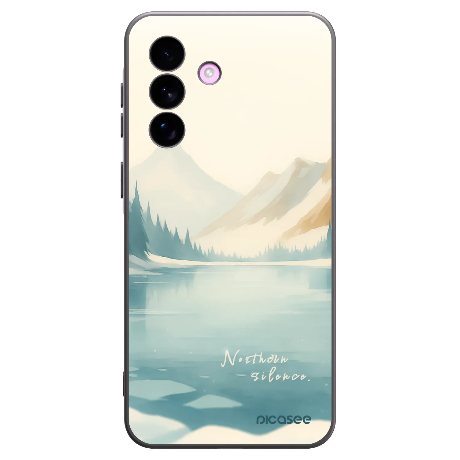Picasee crna silikonska maskica za Samsung Galaxy A57 5G - NOTHERN SILENCE