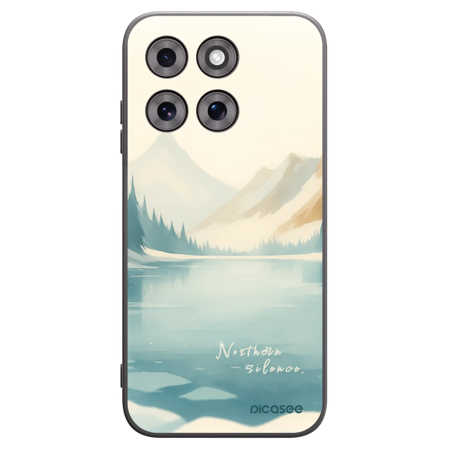 Picasee crna silikonska maskica za Motorola Moto G77 - NOTHERN SILENCE