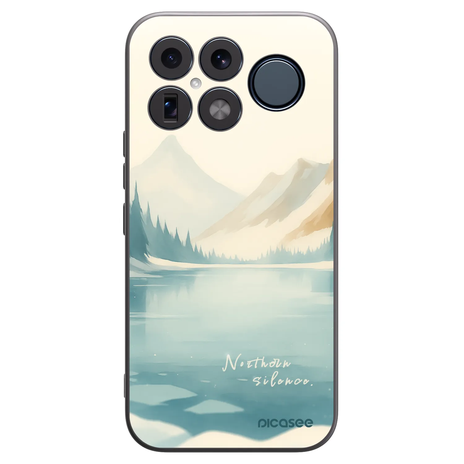 Picasee crna silikonska maskica za Xiaomi Poco F8 Ultra - NOTHERN SILENCE
