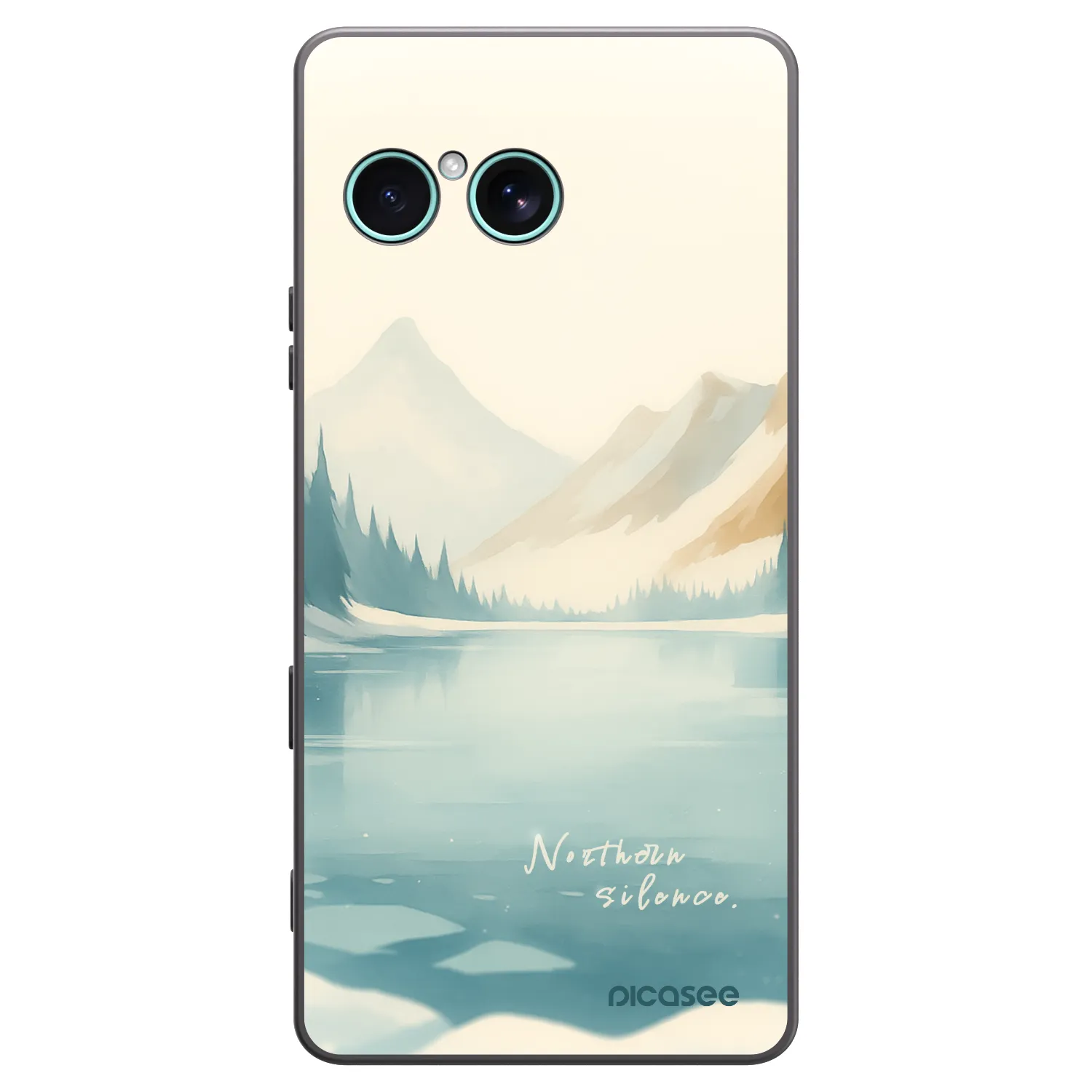 Picasee crna silikonska maskica za Sony Xperia 10 VII - NOTHERN SILENCE