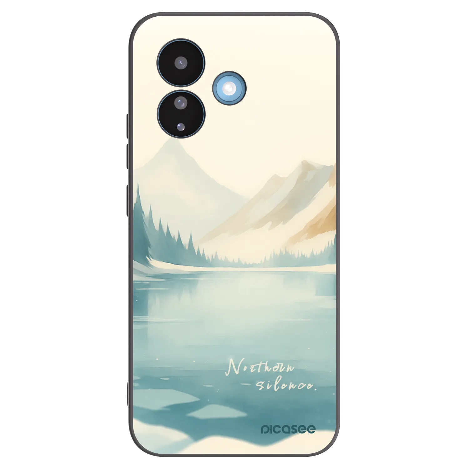 Picasee crna silikonska maskica za Xiaomi Redmi Note 17 Pro 5G - NOTHERN SILENCE