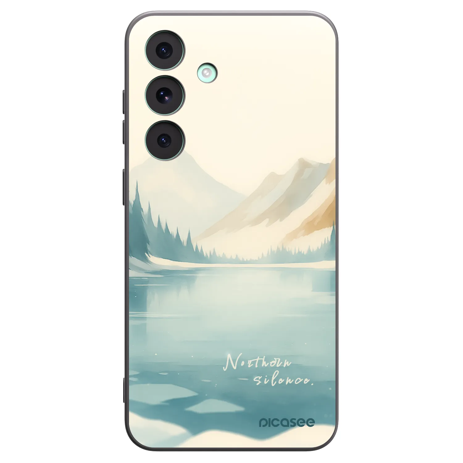Picasee crna silikonska maskica za Samsung Galaxy S26 FE - NOTHERN SILENCE