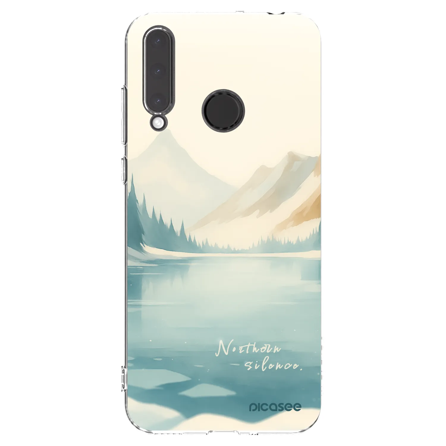 Picasee silikonska prozirna maskica za Honor 20 Lite - NOTHERN SILENCE