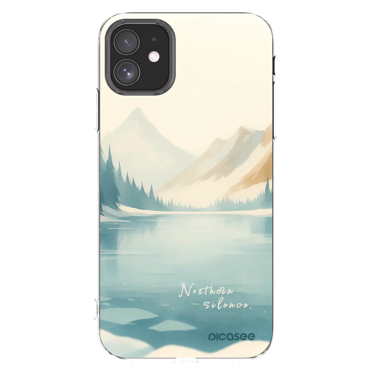 Picasee silikonska prozirna maskica za Apple iPhone 11 - NOTHERN SILENCE
