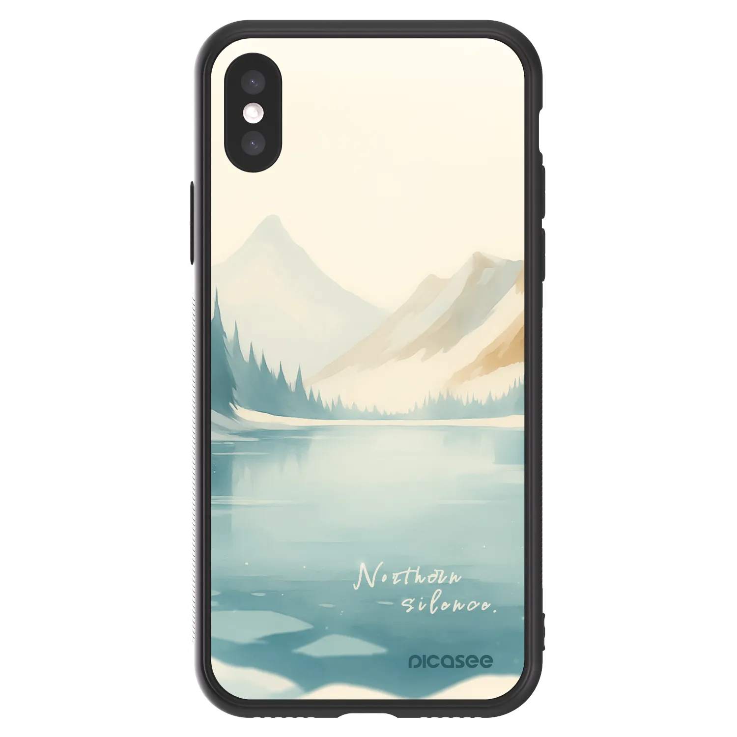 Picasee ULTIMATE CASE za Apple iPhone X/XS - NOTHERN SILENCE