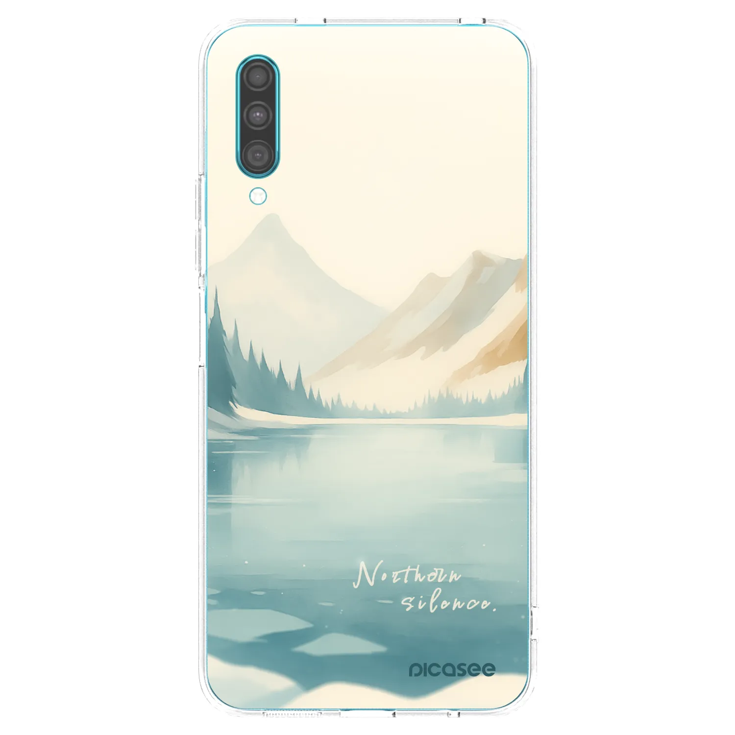 Picasee silikonska prozirna maskica za Samsung Galaxy A30s A307F - NOTHERN SILENCE