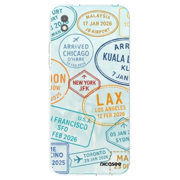 Picasee crna silikonska maskica za Xiaomi Redmi 9A - PASSPORT EDITION