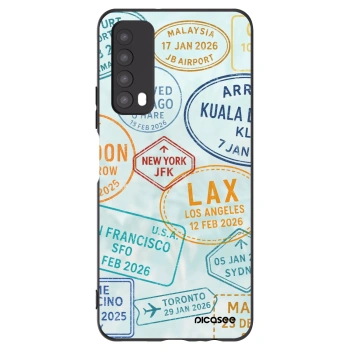 Picasee crna silikonska maskica za Huawei P Smart 2021 - PASSPORT EDITION